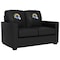Dreamseat Silver Loveseat with Los Angeles Rams Helmet Logo XZ7759003LSCDBK-PSNFL20082 - alternate 1